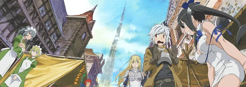 DanMachi 1. Sezon Dört Platformda Yayında