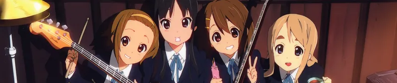 K-ON! İlk Sezonu HIDIVE, Hulu ve Netflix'te Yayında
