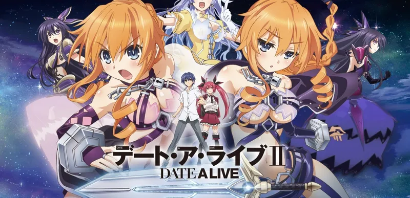 Date A Live II, Crunchyroll'da İngilizce Dublaj ile Yayında