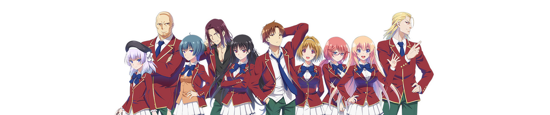 Classroom of the Elite 1. Sezon YouTube ve Crunchyroll'da Yayında