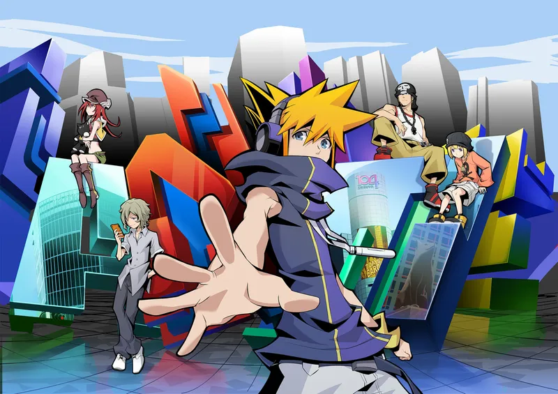 The World Ends with You animesi Crunchyroll'da Yayınlanıyor