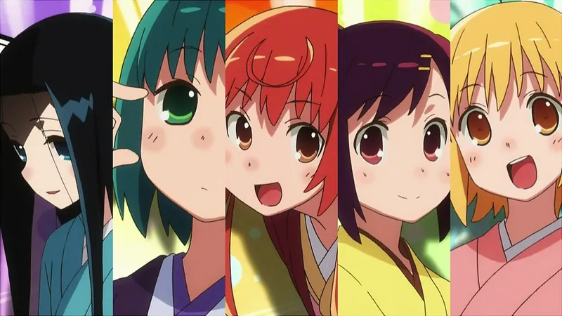 Joshiraku Anime'si İngilizce Dublaj ile HIDIVE'da Yayınlanmaya Başladı