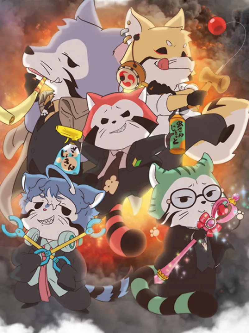 Araiguma Calcal-dan Trailer Drops, Previews Raccoon Office Comedy