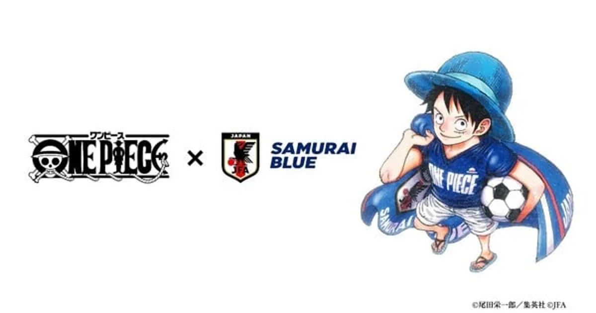 One Piece, Japonya'nın Samurai Blue Takımı ile Dünya Kupası İçin Güçlerini Birleştirdi