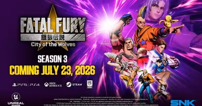 Fatal Fury: City of the Wolves 3. Sezon Karakter Kadrosu ve Temmuz Çıkış Tarihi Açıklandı