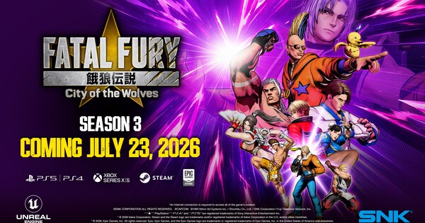 Fatal Fury: City of the Wolves 3. Sezon Karakter Kadrosu ve Temmuz Çıkış Tarihi Açıklandı