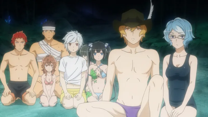 DanMachi OVA 'Hot Spring Dungeon' Now Streaming on HIDIVE