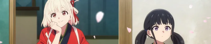 Lycoris Recoil: Friends are thieves of time. Crunchyroll'da Yayında