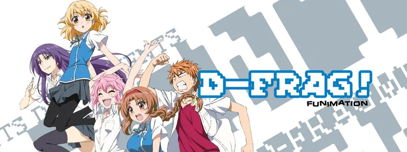 D-Frag! Komedi Anime'si Crunchyroll ve Hulu'da Yayında