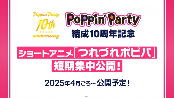 Poppin'Party's Ordinary Days