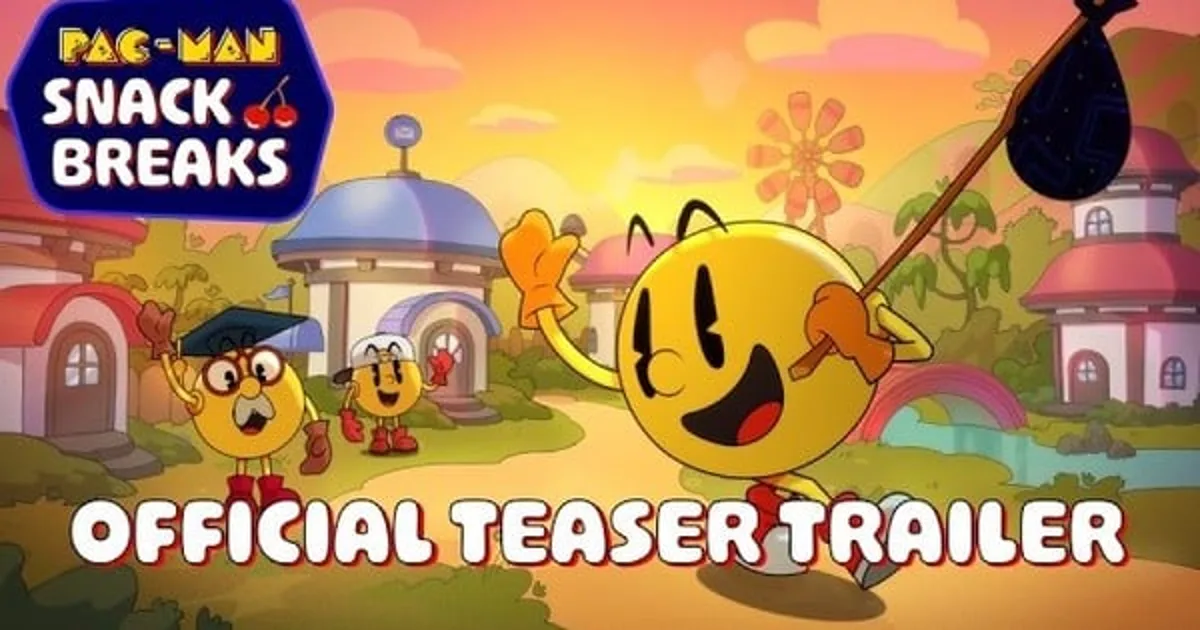 Pac-Man'ın Yeni Kısa Animasyon Dizisi 'Snack Breaks' 22 Mayıs'ta Başlıyor